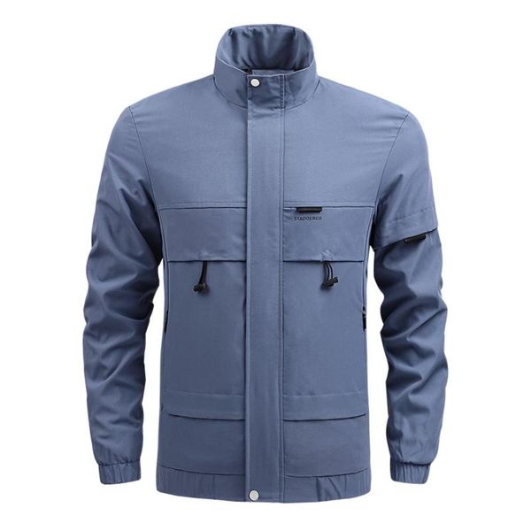 men's jackets bomber autumn and winter long-sleeved thin solid color loose windproof casual zipper jacket with pockets, Black;brown
men's jackets bomber autumn and winter long-sleeved thin solid color loose windproof casual zipper jacket with pockets, Black;brown