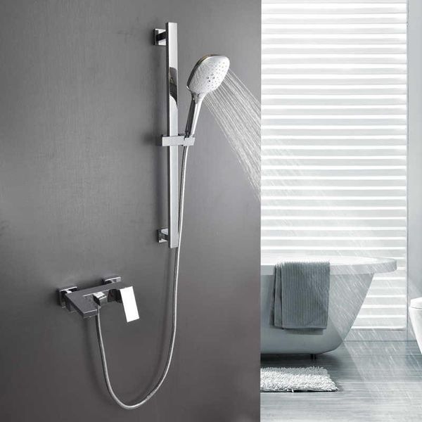 bathroom shower sets latvian chrome finish fixed to the wall faucet of bath mixer cold and water
bathroom shower sets latvian chrome finish fixed to the wall faucet of bath mixer cold and water