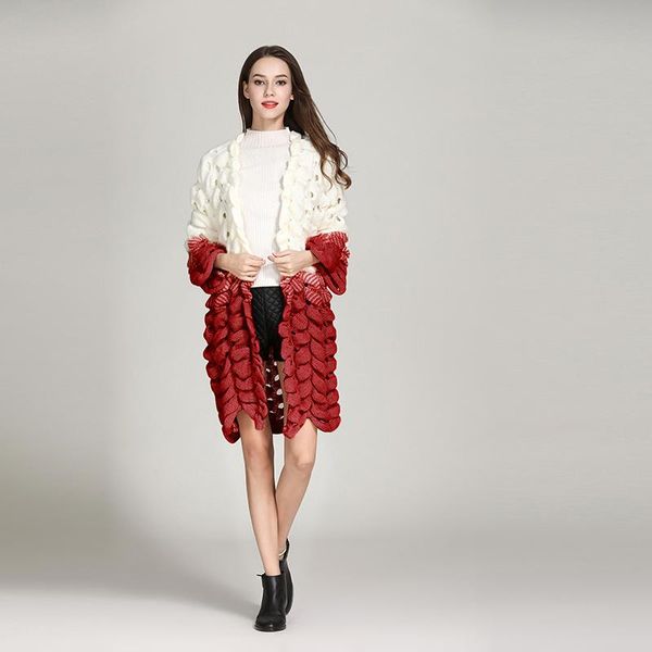 women's sweaters red pink gray long cardigan winter loose sweater women jumper knitted female coat soft casual pull outerwear, White;black
women's sweaters red pink gray long cardigan winter loose sweater women jumper knitted female coat soft casual pull outerwear, White;black