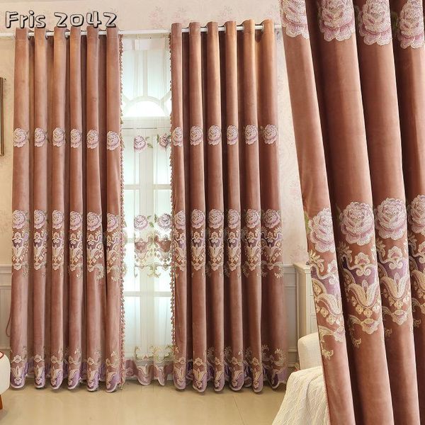 curtain & drapes embroidered flannel floor-to-ceiling window shading finished product curtains for living dining room bedroom
curtain & drapes embroidered flannel floor-to-ceiling window shading finished product curtains for living dining room bedroom