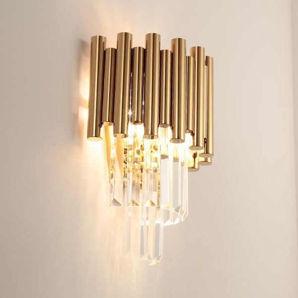 wall lamps modern crystal lamp light luxury gold led living room bedroom k9
wall lamps modern crystal lamp light luxury gold led living room bedroom k9