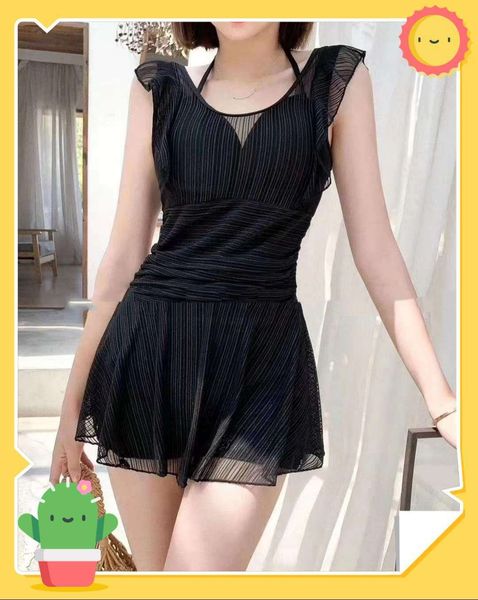 bikini goddess south one piece korea dongdamen cover belly show thin lace skirt style black better spring swimsui, White;black
bikini goddess south one piece korea dongdamen cover belly show thin lace skirt style black better spring swimsui, White;black
