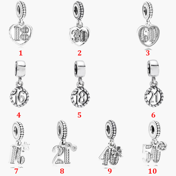 fine jewelry authentic 925 sterling silver bead fit pandora charm bracelets round number pink heart safety chain pendant diy beads, Black
fine jewelry authentic 925 sterling silver bead fit pandora charm bracelets round number pink heart safety chain pendant diy beads, Black
