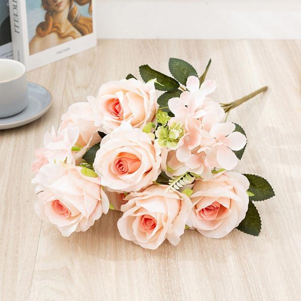 decorative flowers & wreaths 1 bouquet 9 heads silk rose artificial fake wedding home party decor flower single nine-head
decorative flowers & wreaths 1 bouquet 9 heads silk rose artificial fake wedding home party decor flower single nine-head