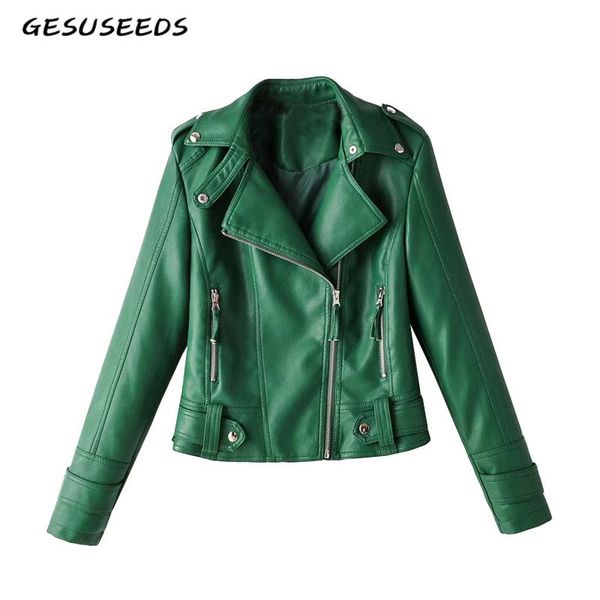 women's leather & faux black pu green jacket women motorcycle biker moto vintage pink white red coat fall 2021 korean
women's leather & faux black pu green jacket women motorcycle biker moto vintage pink white red coat fall 2021 korean