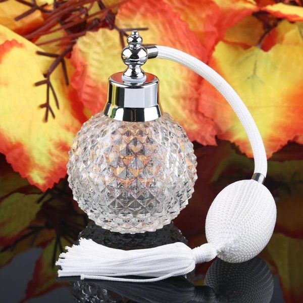 storage bottles & jars 100ml white vintage crystal perfume bottle long spray atomizer refillable glass lady gift
storage bottles & jars 100ml white vintage crystal perfume bottle long spray atomizer refillable glass lady gift