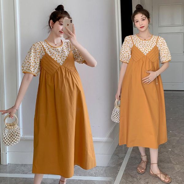 maternity dresses 15071# clothes summer cotton short sleeves loose one piece layer look dress pregnant women pregnancy, White
maternity dresses 15071# clothes summer cotton short sleeves loose one piece layer look dress pregnant women pregnancy, White