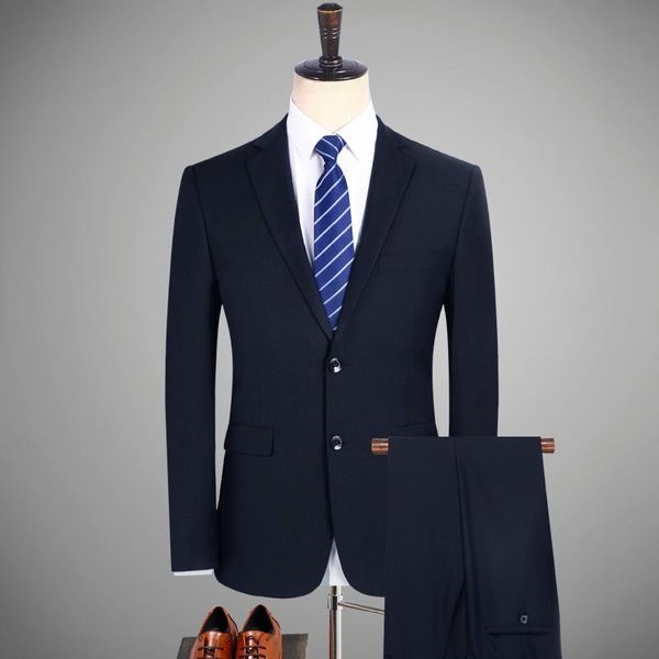 men's suits & blazers classic men formal suit jacket trousers solid profession business white-collar work dress groom wedding for sale, White;black
men's suits & blazers classic men formal suit jacket trousers solid profession business white-collar work dress groom wedding for sale, White;black