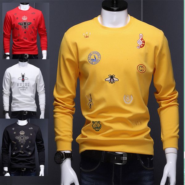 embroidered round ne sweater men's youth trend leisure pullover sweater autumn, Black
embroidered round ne sweater men's youth trend leisure pullover sweater autumn, Black
