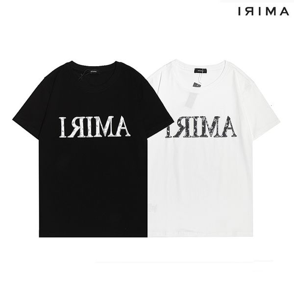 correct version of chao brand am cashew blossom letter foam printed high street men's and women's short sleeve t-shirt, White;black
correct version of chao brand am cashew blossom letter foam printed high street men's and women's short sleeve t-shirt, White;black