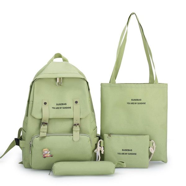 backpack 5 piece set high school bags for teenage girls 2021 canvas travel women teen student fashion multi-function schoolbags
backpack 5 piece set high school bags for teenage girls 2021 canvas travel women teen student fashion multi-function schoolbags
