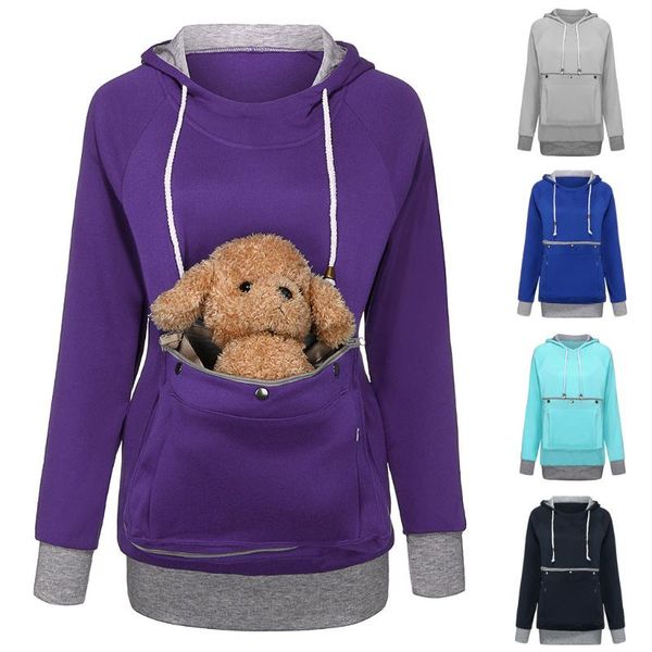 pet big pockets thick solid long sleeve hooded velvet hoodies undefined thicken warm hoodie sweatshirt women's winter clothing & sweats, Black
pet big pockets thick solid long sleeve hooded velvet hoodies undefined thicken warm hoodie sweatshirt women's winter clothing & sweats, Black