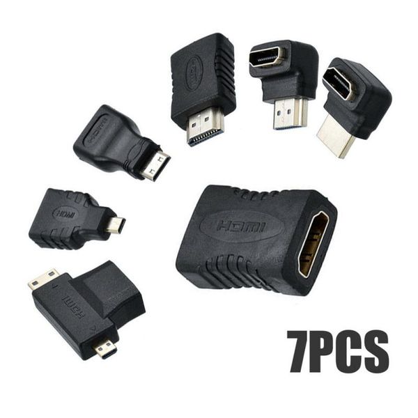 audio cables & connectors 7pcs connector male to female adapter 4k converter mini micro kit for 1080p hdtv pc
audio cables & connectors 7pcs connector male to female adapter 4k converter mini micro kit for 1080p hdtv pc