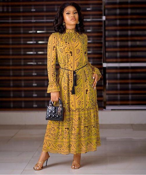 casual dresses 2021 ladies fashion street commuter elegant loose lace print flared sleeves long dress, Black;gray
casual dresses 2021 ladies fashion street commuter elegant loose lace print flared sleeves long dress, Black;gray