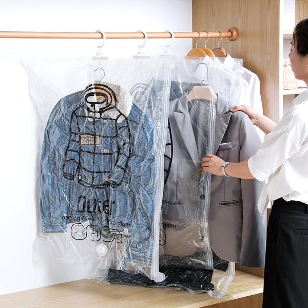 storage bags 1pcs clothes vacuum compression bag transparent small large thick down jacket pumping organization home supplies
storage bags 1pcs clothes vacuum compression bag transparent small large thick down jacket pumping organization home supplies