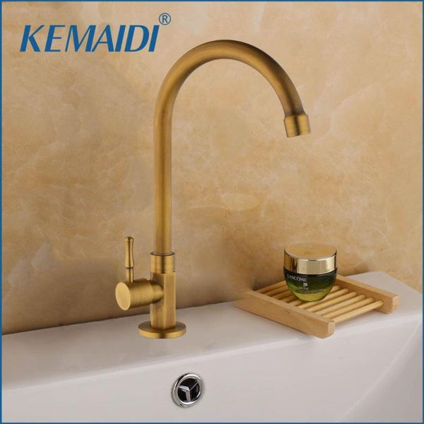 bathroom sink faucets kemaidi antique brass deck mounted basin faucet kitchen single cold water handle tap
bathroom sink faucets kemaidi antique brass deck mounted basin faucet kitchen single cold water handle tap