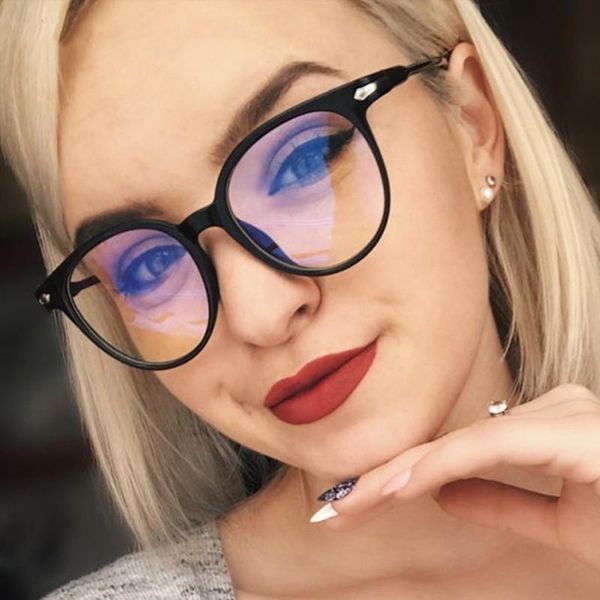 fashion sunglasses frames women transparent glasses anti blue light frame vintage round clear lens optical men spectacle, Black
fashion sunglasses frames women transparent glasses anti blue light frame vintage round clear lens optical men spectacle, Black