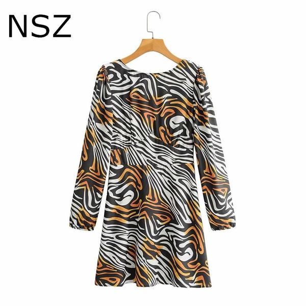 casual dresses nsz women animal print leopard puff sleeve year holiday a-line mini dress fashion vintage short vestidos, Black;gray
casual dresses nsz women animal print leopard puff sleeve year holiday a-line mini dress fashion vintage short vestidos, Black;gray