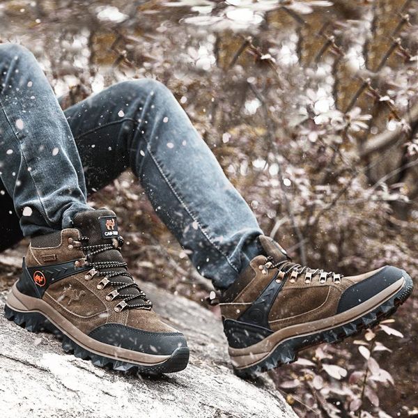 boots 2021 warm snow men's shoes outdoor casual sneakers waterproof high-gang cotton winter comfort, Black
boots 2021 warm snow men's shoes outdoor casual sneakers waterproof high-gang cotton winter comfort, Black