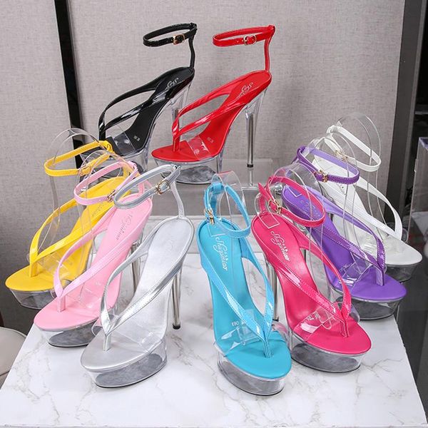 women summer 15cm high heels fetish stripper sandals crystal transparent 5cm platform pumps plus size wedding shoes dress, Black
women summer 15cm high heels fetish stripper sandals crystal transparent 5cm platform pumps plus size wedding shoes dress, Black
