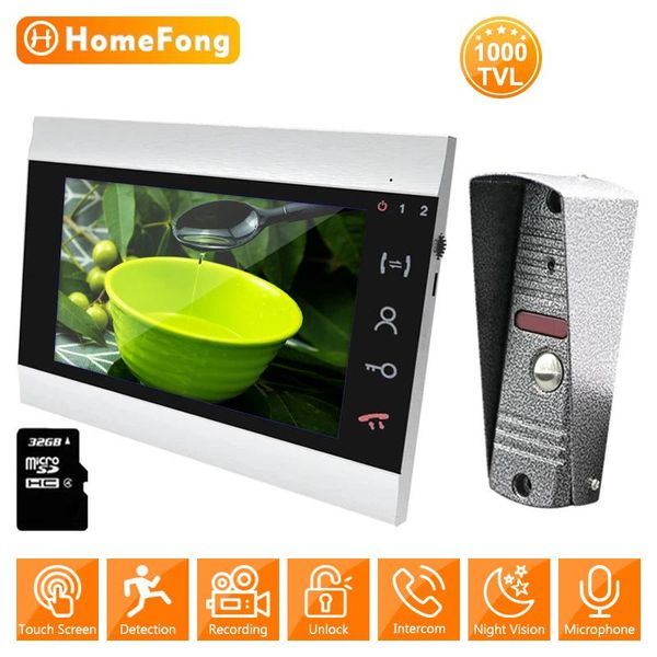 video door phones intercom 7 inch phone for apartment wired doorbell camera with recording motion detection ir night vision 1200tvl
video door phones intercom 7 inch phone for apartment wired doorbell camera with recording motion detection ir night vision 1200tvl