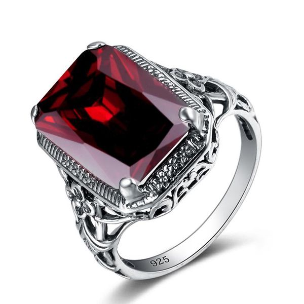 cluster rings retro thai silver cocktail ring personalized garnet stone crystal 925 sterling women wedding vintage fine jewelry, Golden;silver
cluster rings retro thai silver cocktail ring personalized garnet stone crystal 925 sterling women wedding vintage fine jewelry, Golden;silver