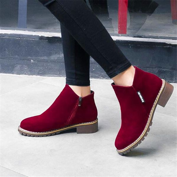 boots 2021 autumn and winter suede zipper versatile riding short multi-color optional women's, Black
boots 2021 autumn and winter suede zipper versatile riding short multi-color optional women's, Black