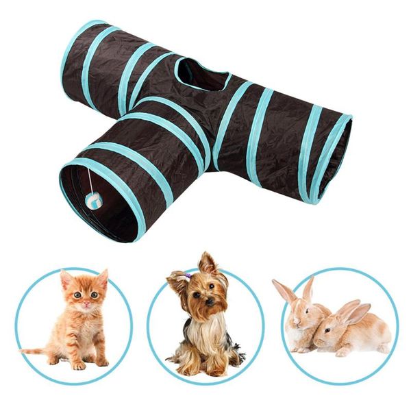 cat toys intersing 3 holes foldable pet tunnel kitten indoor outdoor hanging ball training play tubes toy
cat toys intersing 3 holes foldable pet tunnel kitten indoor outdoor hanging ball training play tubes toy