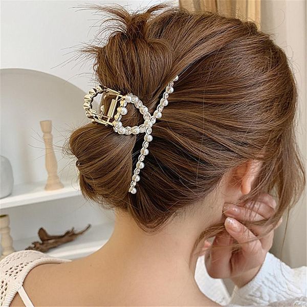 hair clips & barrettes 2021 vintage imitation pearls clip hairpin personality fashion accessories cool girl crystal pins 90s gifts, Golden;silver
hair clips & barrettes 2021 vintage imitation pearls clip hairpin personality fashion accessories cool girl crystal pins 90s gifts, Golden;silver