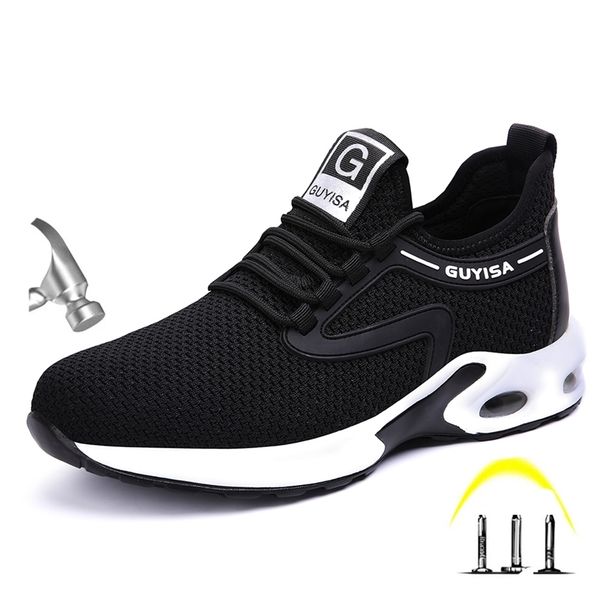 men's plus size steel toe anti smashing work shoes men puncture proof safety shoes casaul sneakers chaussures hombre 211007, Black;brown
men's plus size steel toe anti smashing work shoes men puncture proof safety shoes casaul sneakers chaussures hombre 211007, Black;brown