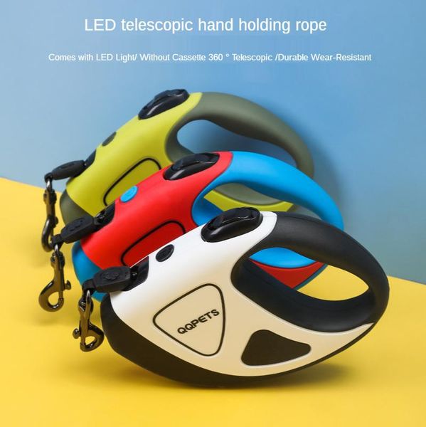 3/5m high qulity led dog leash automatic retractable traction rope walking for small dogs cats pet leads extending collars & leashes
3/5m high qulity led dog leash automatic retractable traction rope walking for small dogs cats pet leads extending collars & leashes