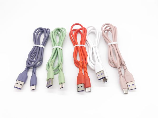 2.4a usb to type c cables cable imitation silicone macarone type-c fast charging data wire via dhl 100+
2.4a usb to type c cables cable imitation silicone macarone type-c fast charging data wire via dhl 100+
