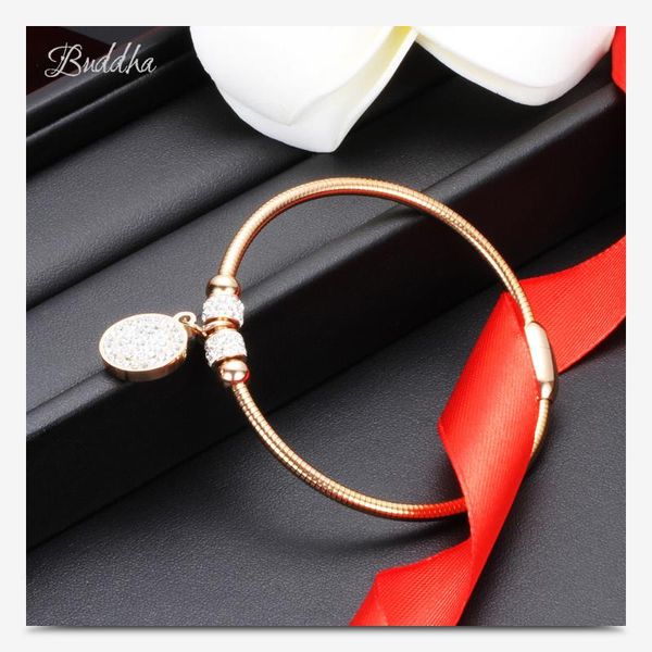 charm bracelets high crystal quality bracelet bangles coin magnet clasp with snake chain 316l stainless steel wedding jewelry, Golden;silver
charm bracelets high crystal quality bracelet bangles coin magnet clasp with snake chain 316l stainless steel wedding jewelry, Golden;silver