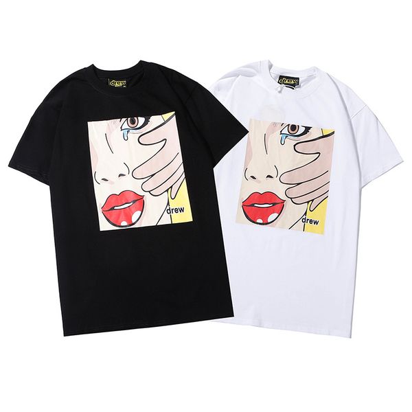 mens t shirt drew house girl crying tears print justin bieber high street short sleeve t-shirt casual fashion male clothing, White;black
mens t shirt drew house girl crying tears print justin bieber high street short sleeve t-shirt casual fashion male clothing, White;black