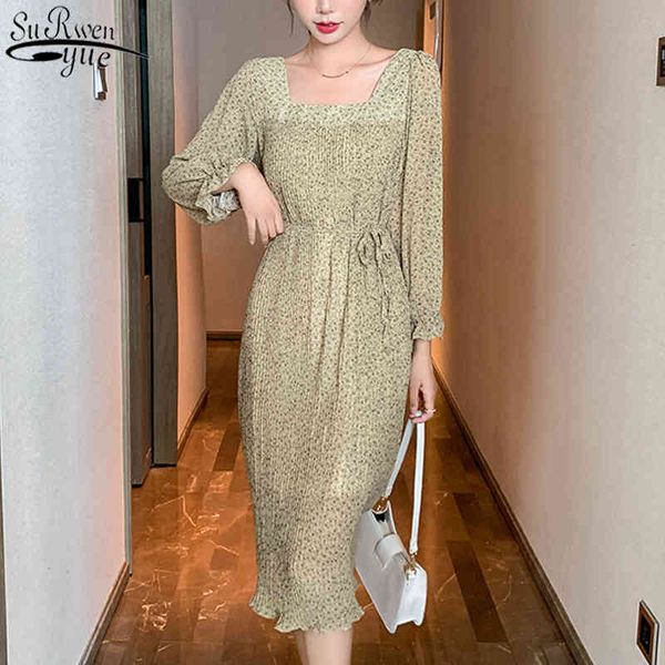 vinage polka dot printed a-line high waist pleated dress elegant women chiffon fashion french square collar vestidos 11183 210427, Black;gray
vinage polka dot printed a-line high waist pleated dress elegant women chiffon fashion french square collar vestidos 11183 210427, Black;gray