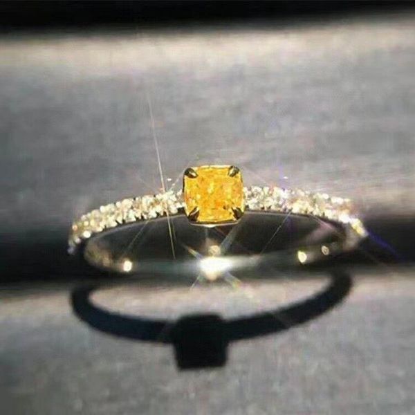 meibapj 3*4 yellow moissanite diamond trend simple ring for women 925 sterling silver fine wedding jewelry cluster rings, Golden;silver
meibapj 3*4 yellow moissanite diamond trend simple ring for women 925 sterling silver fine wedding jewelry cluster rings, Golden;silver