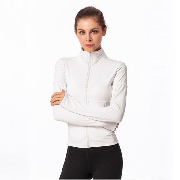 2021 shaping zip jacket yoga training gym camesola quick dry light cardigan running group exercise long sleeve fitness summer women with cas, White;red
2021 shaping zip jacket yoga training gym camesola quick dry light cardigan running group exercise long sleeve fitness summer women with cas, White;red