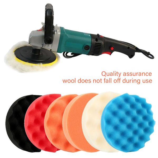 care products 8pcs 6" car sponge polishing pad auto disc buffing waxing wool wheel beauty cleaning tool for polisher adapter
care products 8pcs 6" car sponge polishing pad auto disc buffing waxing wool wheel beauty cleaning tool for polisher adapter