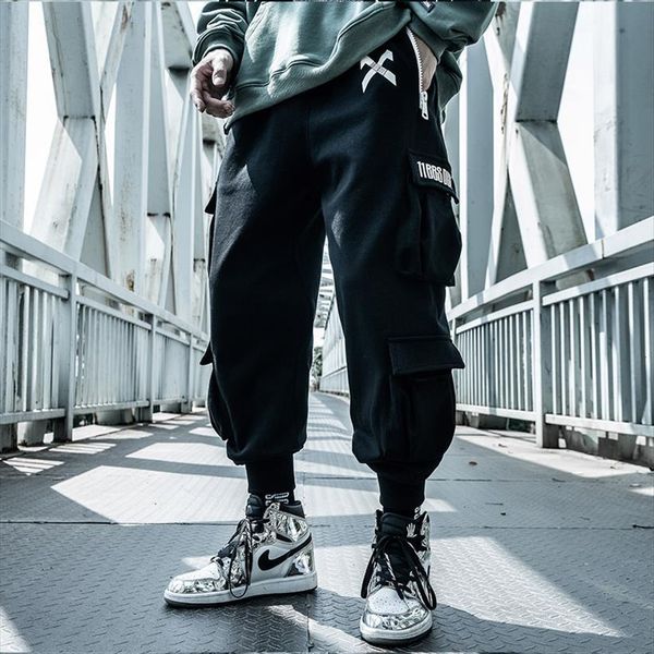 woman clothes harajuku tide women pants sports cargo loose hip hop footwear multi pocket functional overalls lovers, Black
woman clothes harajuku tide women pants sports cargo loose hip hop footwear multi pocket functional overalls lovers, Black