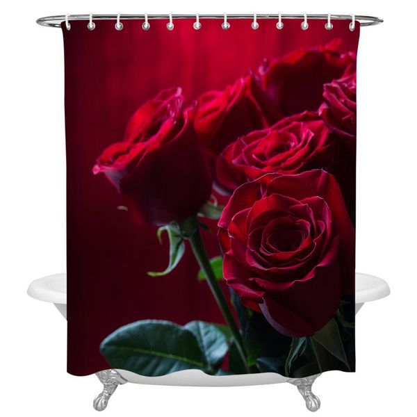shower curtains red rose bathroom curtain with hooks decor waterproof polyester bath
shower curtains red rose bathroom curtain with hooks decor waterproof polyester bath