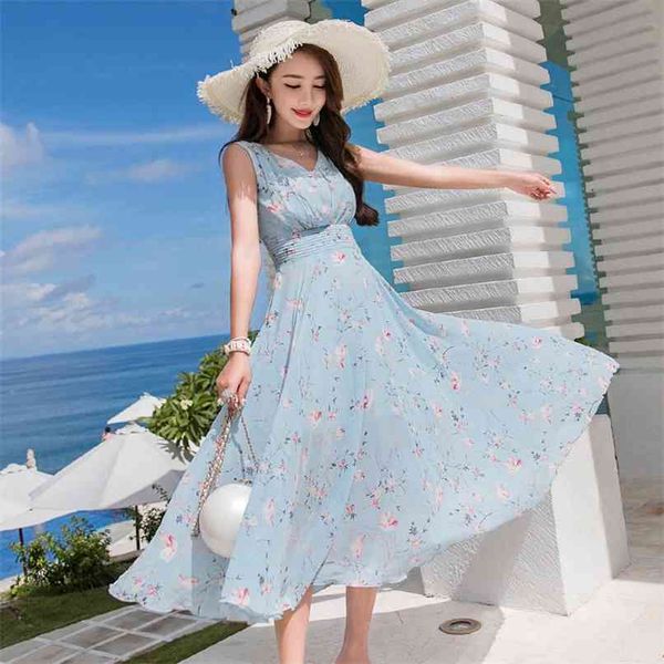 2xl plus size summer sweet chiffon floral boho tank dress korean elegant women party midi dresses casual sun beach vestidos 210528, Black;gray
2xl plus size summer sweet chiffon floral boho tank dress korean elegant women party midi dresses casual sun beach vestidos 210528, Black;gray