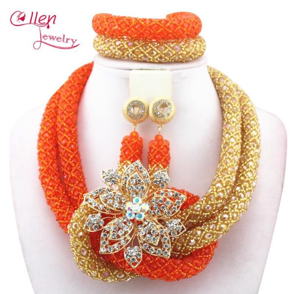 earrings & necklace 2021 stylish yellow nigerian wedding african beads jewelry set handmade dubai bridal sets w12938, Silver
earrings & necklace 2021 stylish yellow nigerian wedding african beads jewelry set handmade dubai bridal sets w12938, Silver