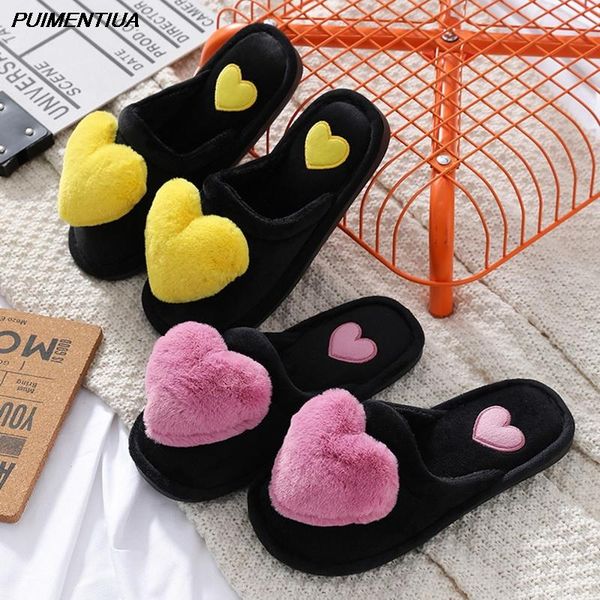 warm soft women slippers love heart cotton winter non-slip floor home furry shoes bedroom, Black
warm soft women slippers love heart cotton winter non-slip floor home furry shoes bedroom, Black