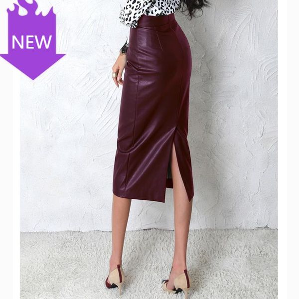 a-line pick hip high shinny office lady slim waist 2021 pattern korean pu leather skirt women hentai solid skirts, Black
a-line pick hip high shinny office lady slim waist 2021 pattern korean pu leather skirt women hentai solid skirts, Black