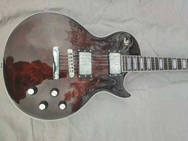 red pattern six string electric guitar, our store can customize any style of elec guita and bass
red pattern six string electric guitar, our store can customize any style of elec guita and bass