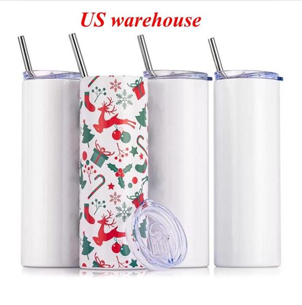 20 oz blank white sublimation straight tumbler slim cup stainless steel double wall vacuum with lid metal straws
20 oz blank white sublimation straight tumbler slim cup stainless steel double wall vacuum with lid metal straws