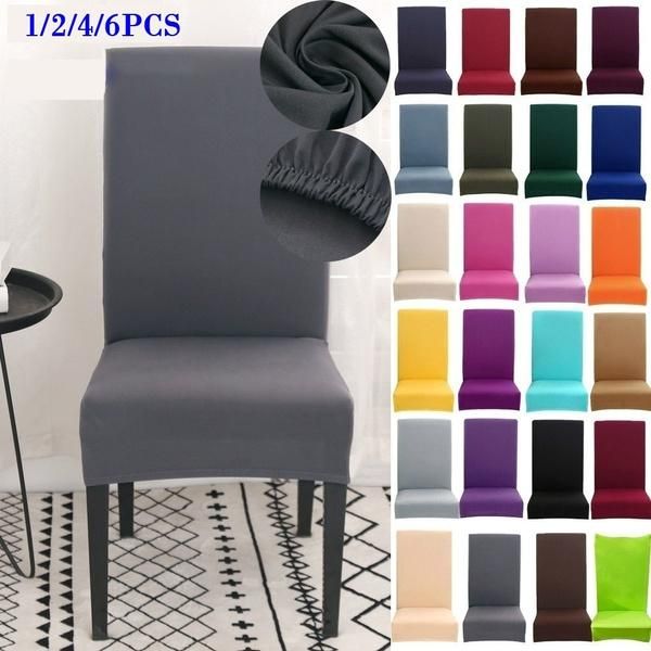 1/2/4/6pcs solid color chair cover spandex slipcovers for dining room home elastic covers banquet el kitchen wedding
1/2/4/6pcs solid color chair cover spandex slipcovers for dining room home elastic covers banquet el kitchen wedding