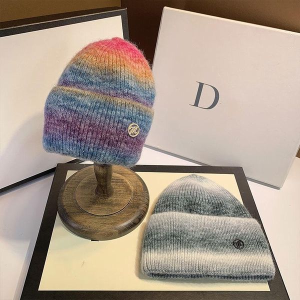 beanie/skull caps 2021 winter hats women thick rainbow knitted female warm skullies gradient tie dye beanies, Blue;gray
beanie/skull caps 2021 winter hats women thick rainbow knitted female warm skullies gradient tie dye beanies, Blue;gray