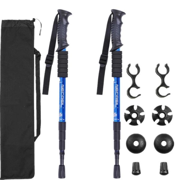 2pcs/lot trekking poles hike walking stick nordic cane aluminum ski camp outdoor hiking crutches
2pcs/lot trekking poles hike walking stick nordic cane aluminum ski camp outdoor hiking crutches