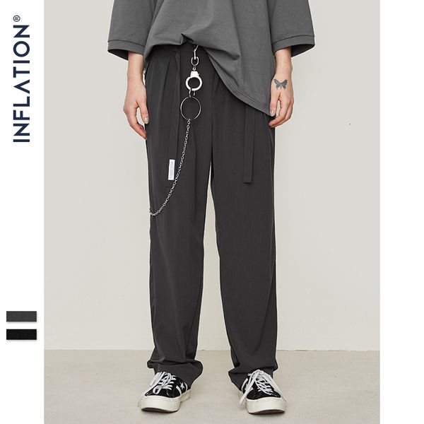 Men's Pants Inflation Loose Fit Straight Full Length Korean Japanese Style Casual Streetwear Long Tape Harem 9330s Q8C0, Black
Men's Pants Inflation Loose Fit Straight Full Length Korean Japanese Style Casual Streetwear Long Tape Harem 9330s Q8C0, Black